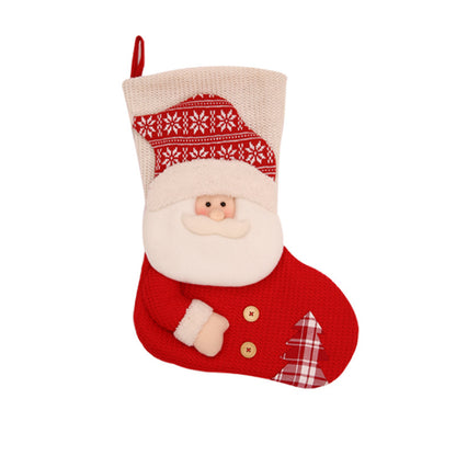 Christmas Stocking Santa Claus Fireplace