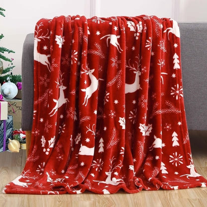 Christmas Double-sided Flannel Blanket