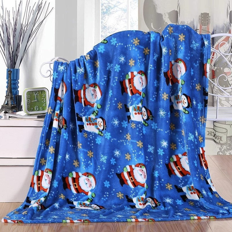 Christmas Double-sided Flannel Blanket