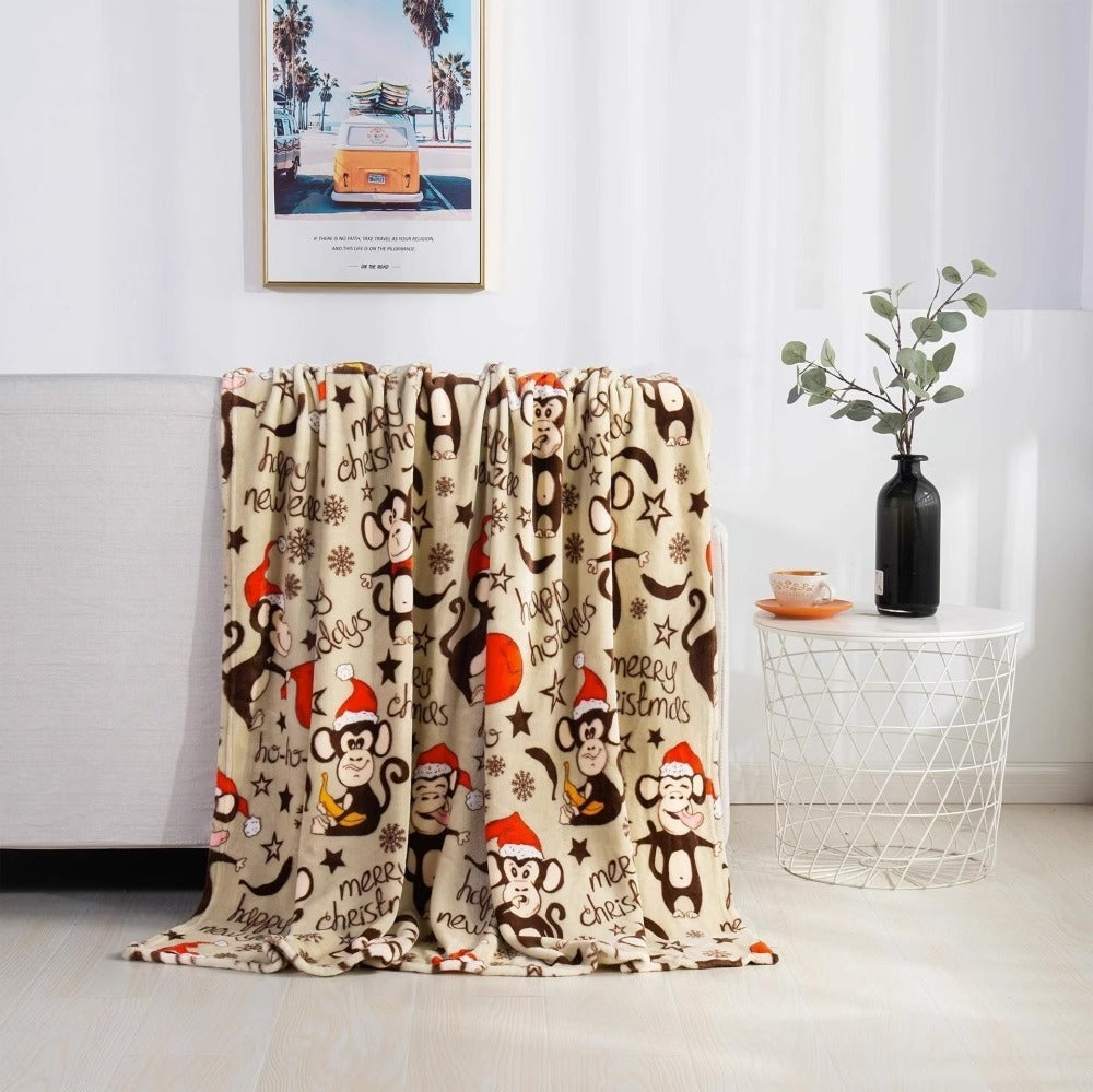 Christmas Double-sided Flannel Blanket